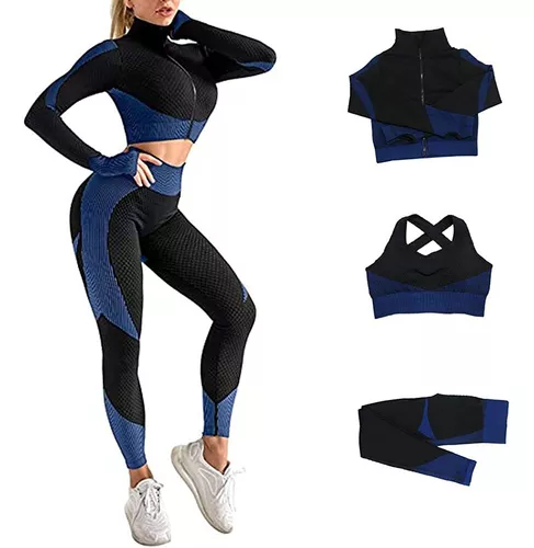 Leggins licra larga  Ropa de gimnasia para mujeres, Ropa