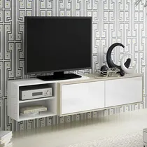 Comprar Mesa Tv Lcd Rack Led Modular Flotante - Oferta Limitada Sk&b