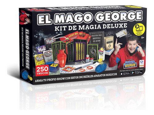 Kit De Magia Deluxe 250 Trucos - El Mago George