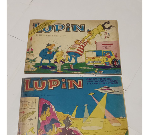 2 Revistas Lupin N° 213 Y N° 214