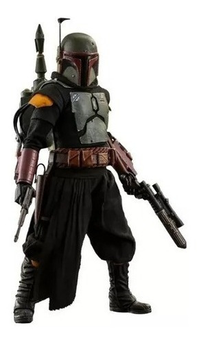 Boneco de sexta escala de Boba Fett (repaint Armor) da Hot Toys