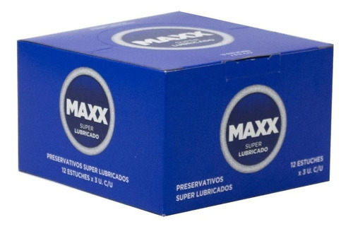 Preservativos Maxx X36u (12x3) Los Modelos A Eleccion Color Super Lubricados