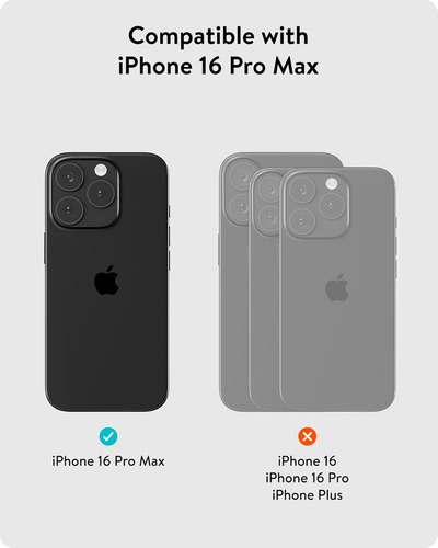 Capa Mous Para iPhone 16 Pro Max Compatível Com Magsafe - Li
