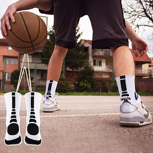 Calcetines 4 Pares, Calcetas Deportivas Para Basquetbol 2023