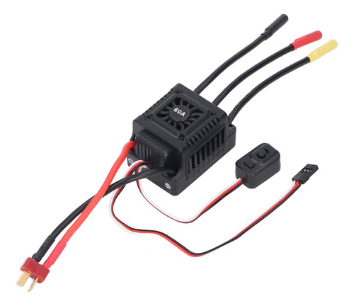 Velocidad Eléctrica Rc Esc De Aleación De Aluminio 60a Sin E