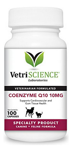 Laboratorios Vetriscience - Coenzima Q10 10 Mg, 100 Cápsula