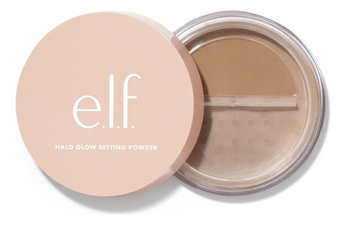 Base de maquillaje en polvo E.L.F. Cosmetics Halo Glow Setting Powder 83390 Halo Glow Setting Powder tono deep - 6.8g
