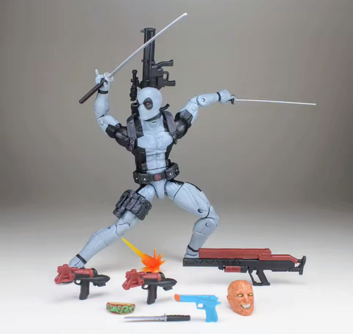 Figura Deadpool Loose De 15 Cm Artículado