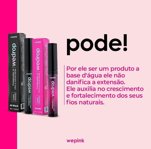 Rimel Wedrop Fortalecedor Wepink 4ml Virginia Fonseca