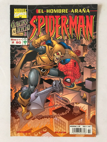 El Hombre Araña Spiderman #80 Marvel Comics Edit. Vid 2002 (Usado)
