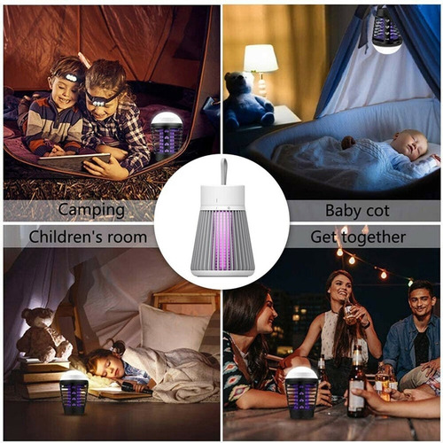 Repelente De Insectos Usb Fly Trap Zapper, Antimosquitos