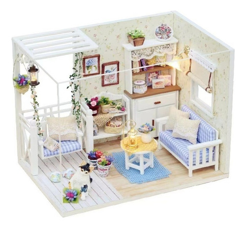 Kits De Casa De Muñecas Con Muebles Desmontados - Cozy Kitte