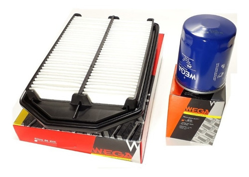 Kit Filtro Aire + Filtro Aceite Honda Crv 2.4  2007 Al 2011