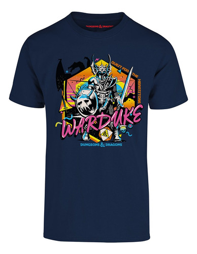 Playera De Hombre Warduke Dungeons And Dragons Original