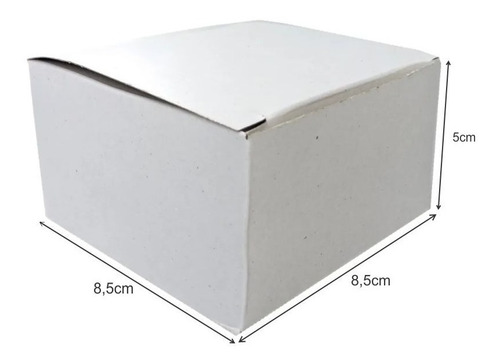 Caja Para Reloj De Mano Rel2 X 50u Packaging Blanco Madera