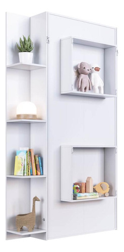 Cama Articulada Solteiro Vertical Com Cv1085 Branco