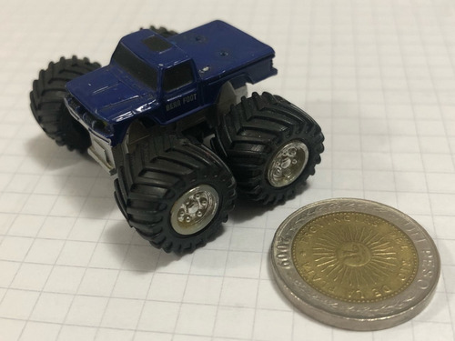 Mini Monster Truck Bear Foot Azul En Olivos - Zwt