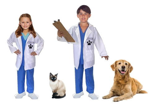 Disfraces De Doctores - Disfraz De Veterinario - Disfraces Para Niñas Y Niños Disfraz De Enfermero Disfraces Doctor Uniforme Medicina Oficios Trabajos