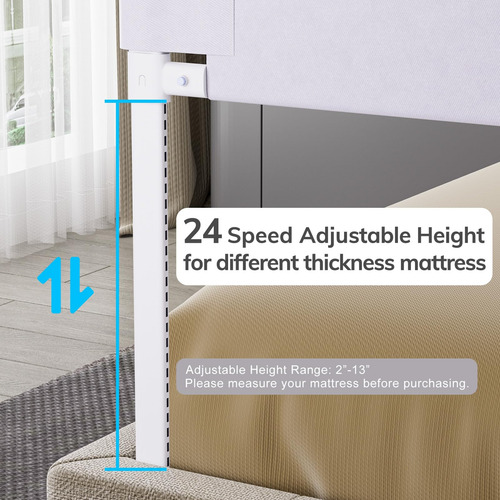 Bed Rail Omzer Para Crianças Pequenas, Pacote Com 3 Fechadur