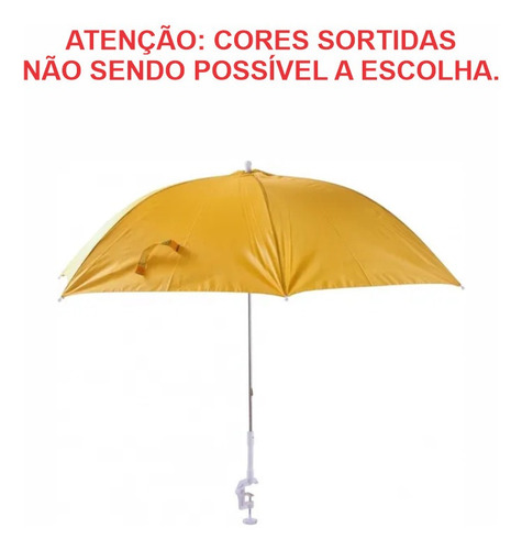 Guarda-sol Sortido Clamp S Coat Para Cadeira De Praia Belfix