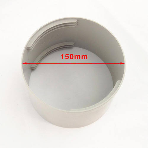Acoplador De Manguera De De Aire Acondicionado 150 Mm Gris