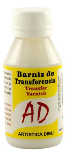 Barniz De Transferencia 100ml Ad Mp Adrogue