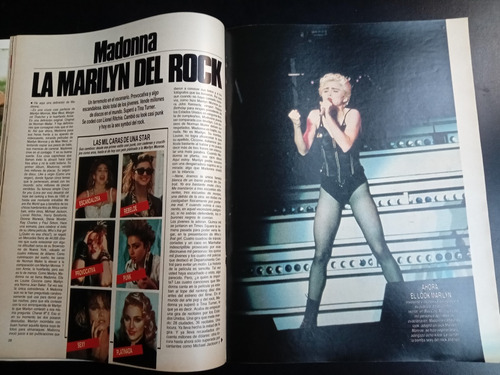 Gente 1151 Madonna Charly Stallone Elecciones 1987 13/8 E (Usado)