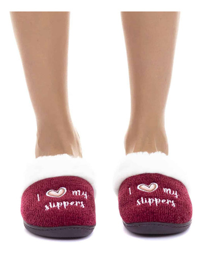 Pantufla Para Mujer Invierno
