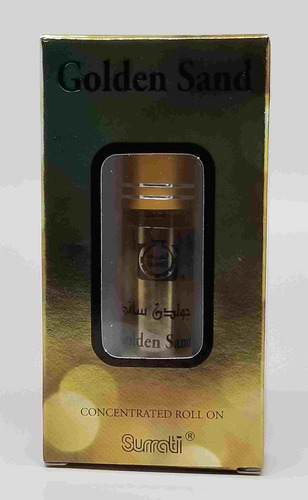 Óleo De Perfume Surrati Golden Sand 6 Ml Roll-on, Pacote Com 24