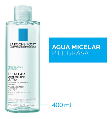 Agua Micelar Ultra Purificante Effaclar La Roche Posay