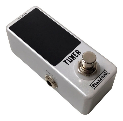 Mini Pedal Afinador Cromático Standard Tuner