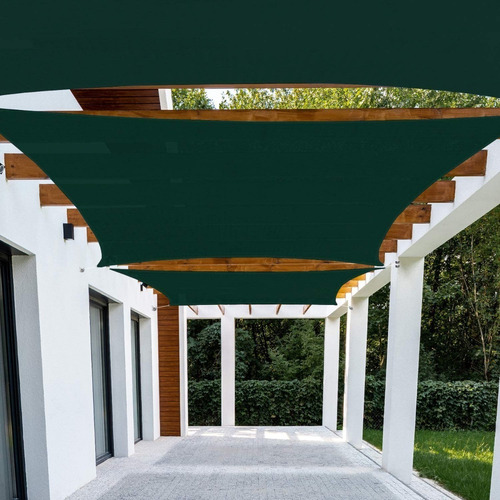 Tela Verde 95% - 2m X 6m Com Bainha E Ilhós Hv®