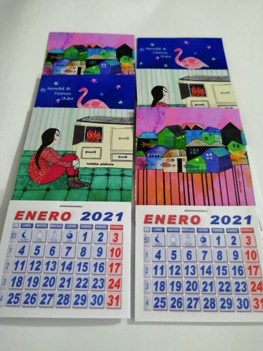 125 Calendarios Magnéticos Publicitarios Envío Gratis