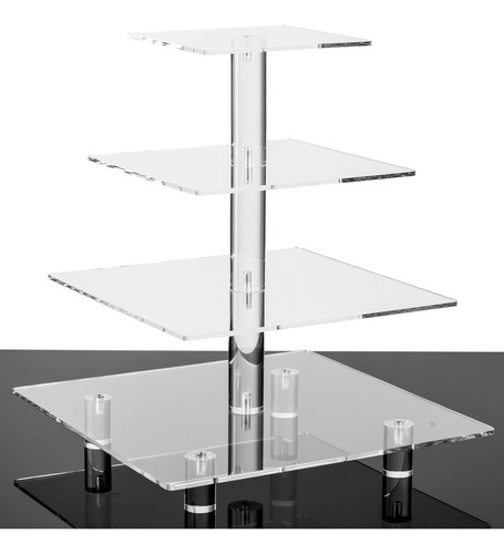 Soporte De Acrílico Para Pastel Resistente Y Transparente 4