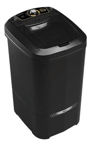 Lavadora De Roupas 20,5kg Newmaq Semiautomática Preto 220v