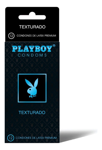 Preservativo Playboy, Condón Texturado, 12 Un