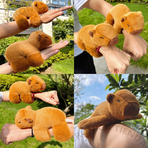 ( Capibara Peluche Lindo Pulseras Bofetada Kawaii Regalos