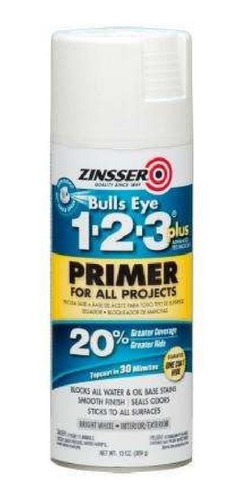 Pintura Aerosol Primer 1-2-3 Rust-oleum Blanco K37