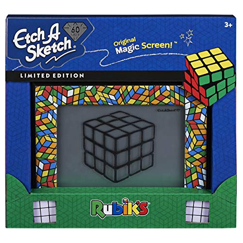 Etch Un Clásico De Boceto, El Cubo De Rubik Juguete Tptx3