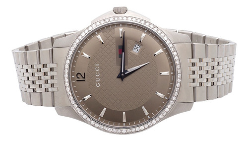 Gucci Para Hombre G-timeles Gucci Reloj De Diamantes De