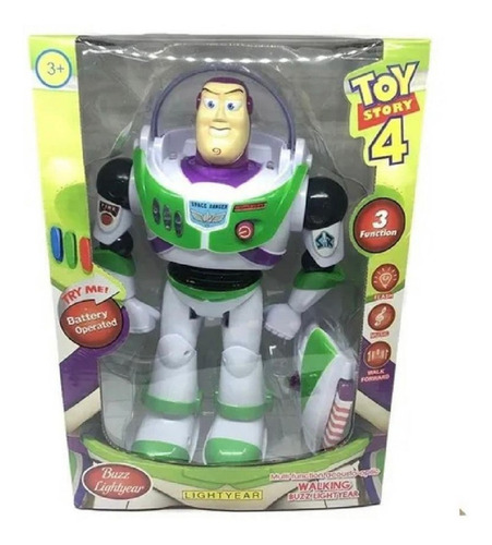 Toy Story Talking Buzz Lightyear Action Figure 28cm Com Asas