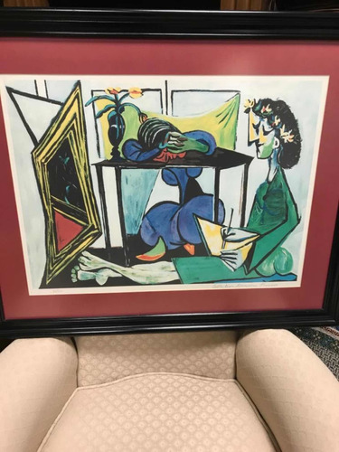 Litografía Original De Pablo Picasso Colección Domaine50/500