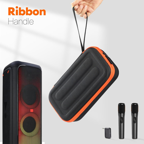 Hx Funda De Micrófono Crystal Para Sistema Inalámbrico De