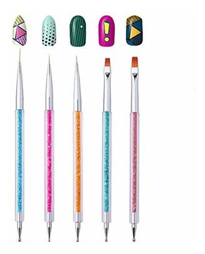 Cepillos Para Uñas - Cizoackle Nail Art Brushes - Kit De Her