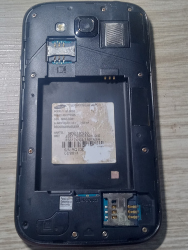 Smartphone Samsung Galaxy Gran Duos P/ Retirar Peças I9082l Grafite (Usado)