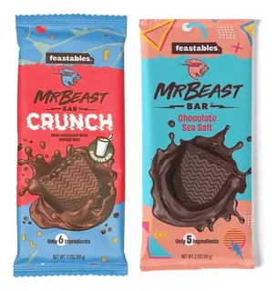 Mr Beast Chocolate ( Pack De 2 Barras Chocolates )