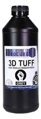 Resina Monocure Tuff Rapid de 1 litro, impressora 3D Sla Dlp Grey Color