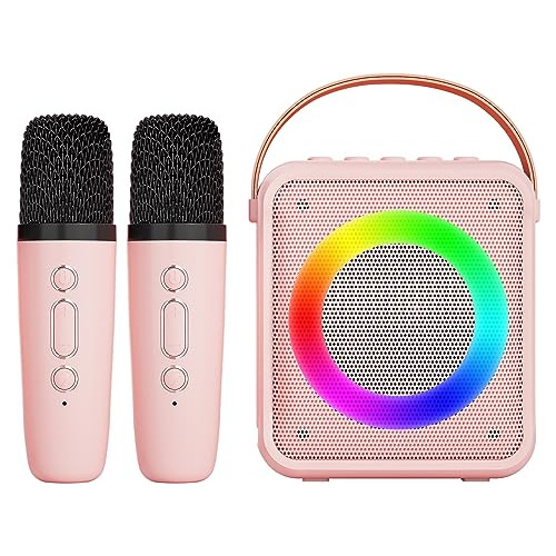 Mini Karaoke Machine For Kids, Toys For Girls Gifts, Po...