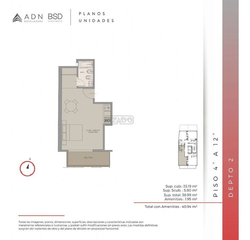 Departamento Monoambiente En Venta Ubicado En Microcentro, Capital Federal