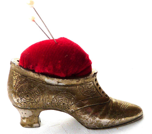 Monijor62-antiguo Coleccion Alfiletero Zapatito (Usado)
